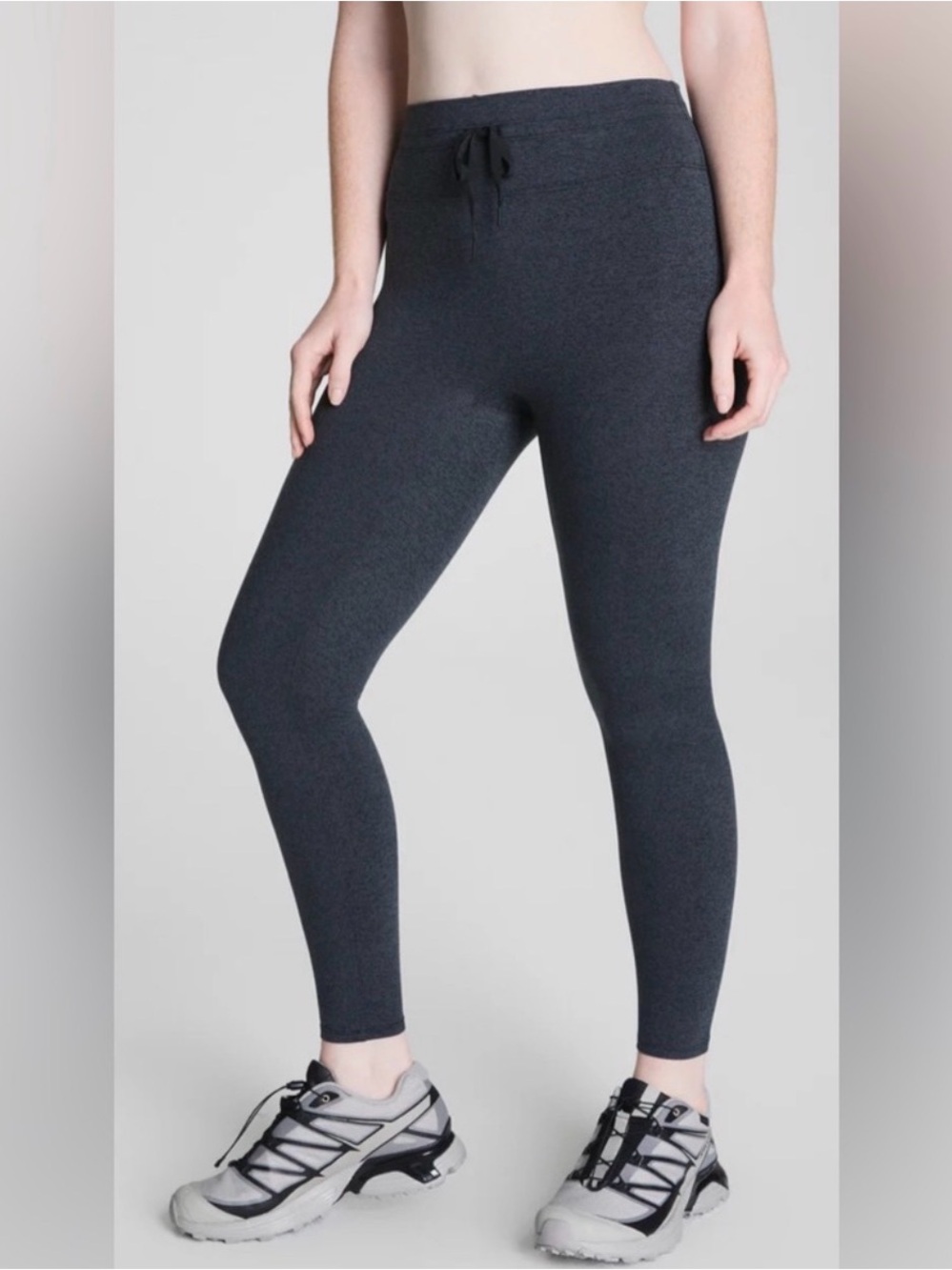 NWOT Spanx supersmooth charcoal leggings regular length